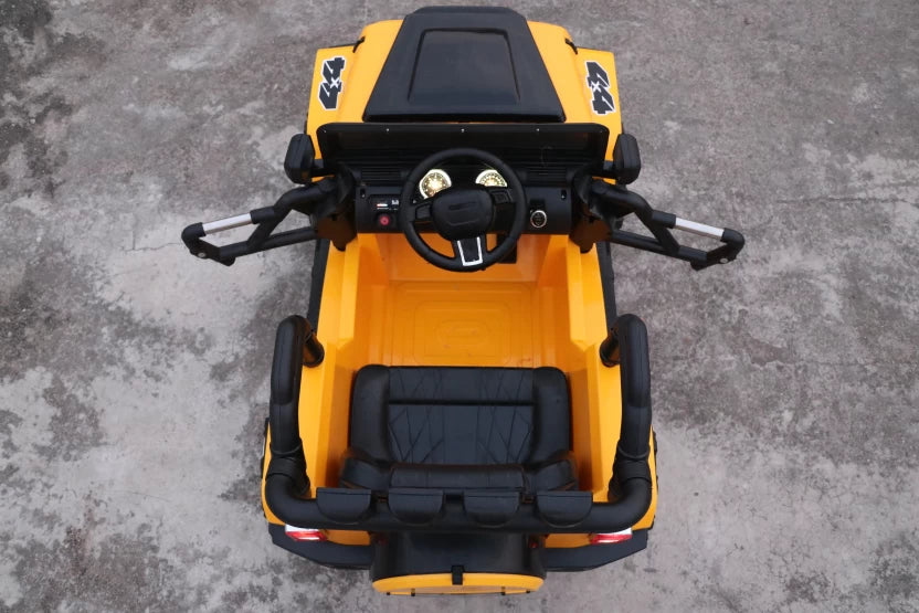 Kids Battery operated baby Dual Color Jeep | 12V Battery | Sturdy Material | Max Load 50 KG - Baby Rider