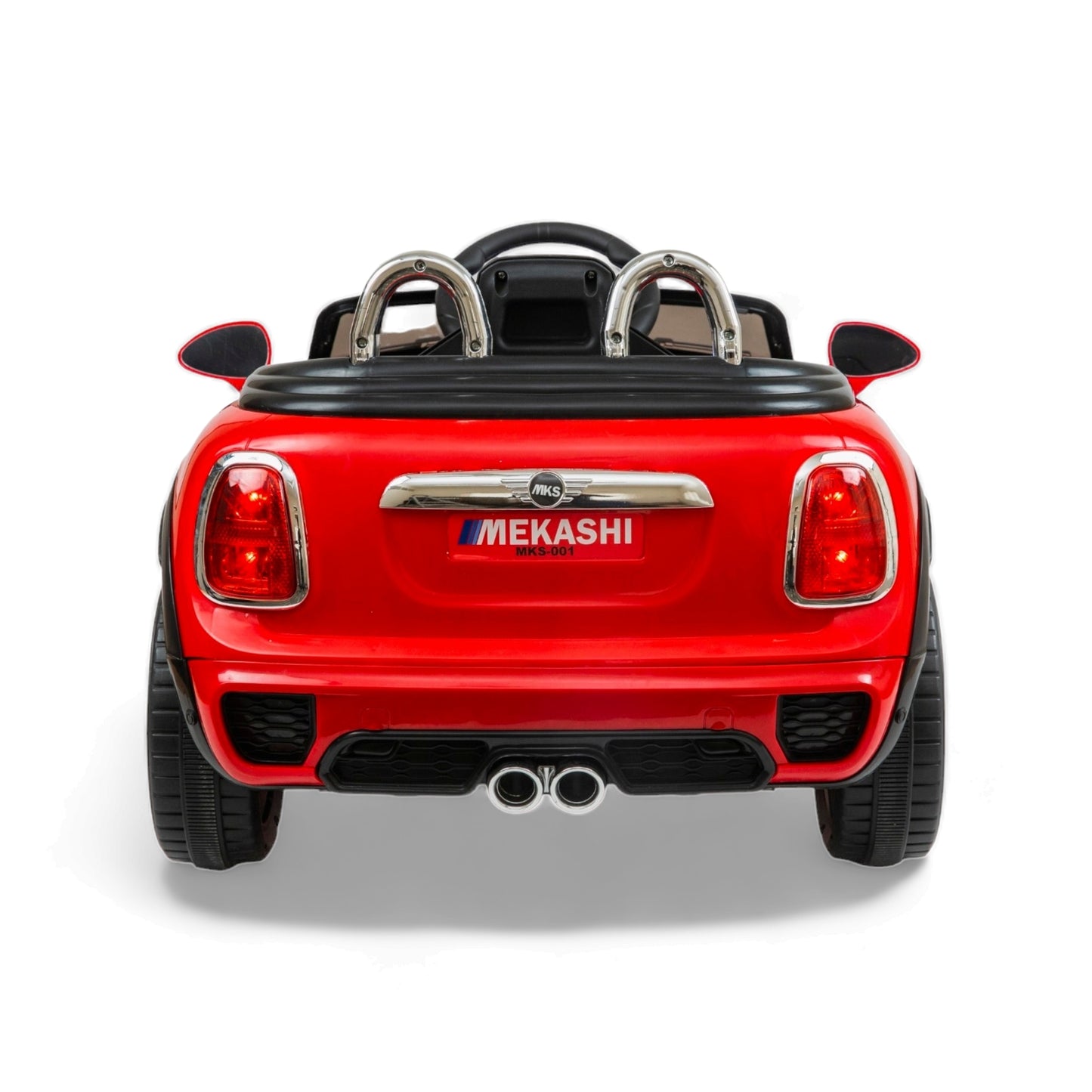 MEKASHI Bentley Car for Kids, Remote, 12V Battery, 3 Speed, LED Lights, Music, Bluetooth, 1 to 7 Years, Swing Function, Long Wheelbase, ISI Mark, Red - Baby Rider