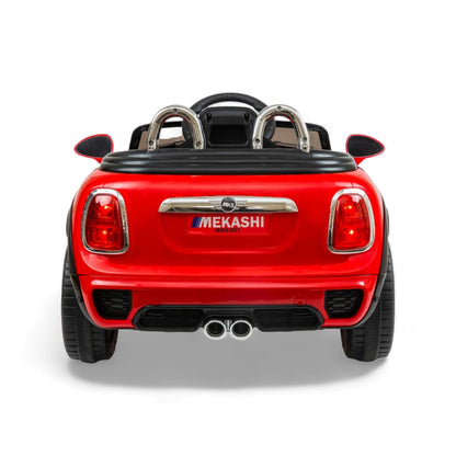 MEKASHI Bentley Car for Kids, Remote, 12V Battery, 3 Speed, LED Lights, Music, Bluetooth, 1 to 7 Years, Swing Function, Long Wheelbase, ISI Mark, Red - Baby Rider