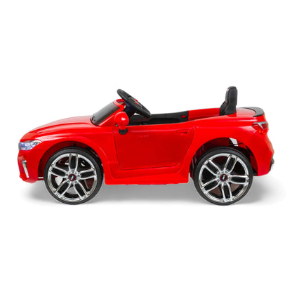 MEKASHI Electric Car for Kids, Remote, 12V Battery, 3 Speed, LED Lights, Music, Bluetooth, 1 to 11 Years, Swing Function, Long Wheelbase, ISI Mark, Red - Baby Rider