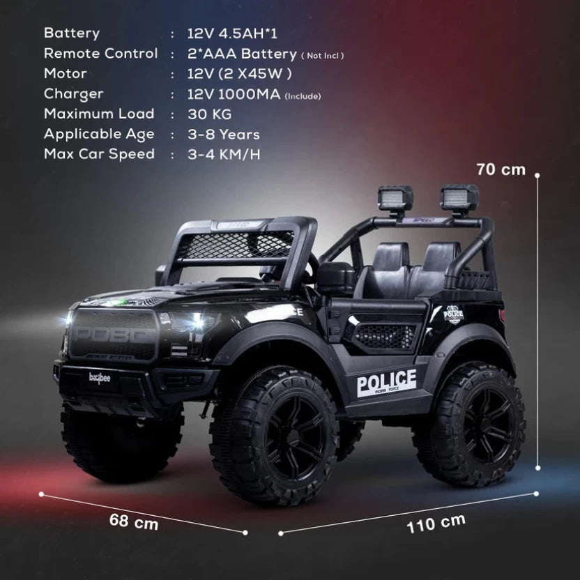 Kids Battery operated baby Mahindra Thar Jeep 12V Battery